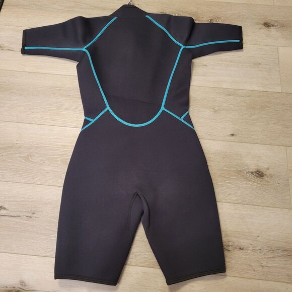 SeaSkin Womens Front Zip Wetsuit Diving Snorkeling Surfing Suit Extra Small XS - Picture 7 of 7